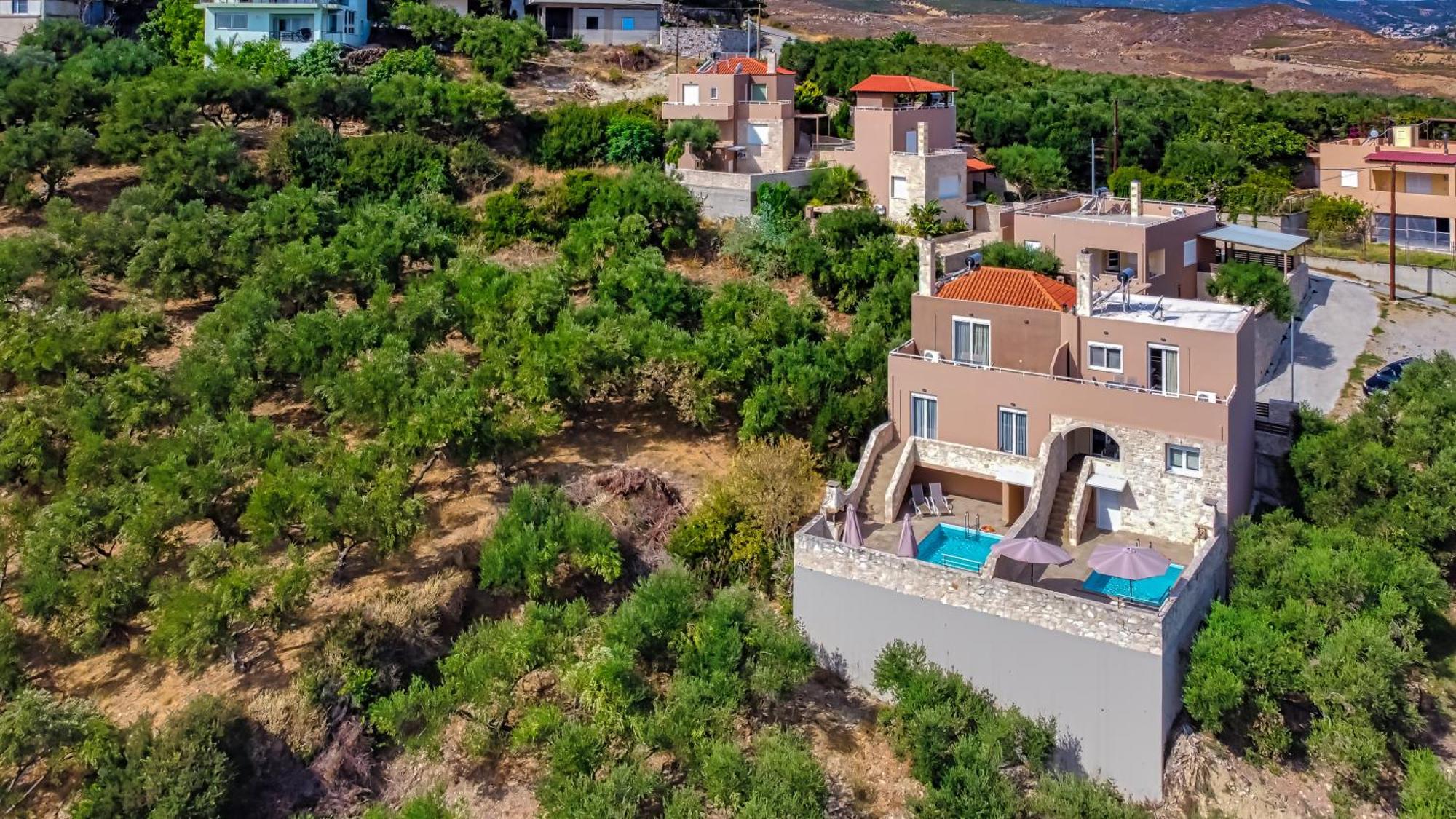 Theo Villas With Sea View Μαραθοκεφάλα Εξωτερικό φωτογραφία