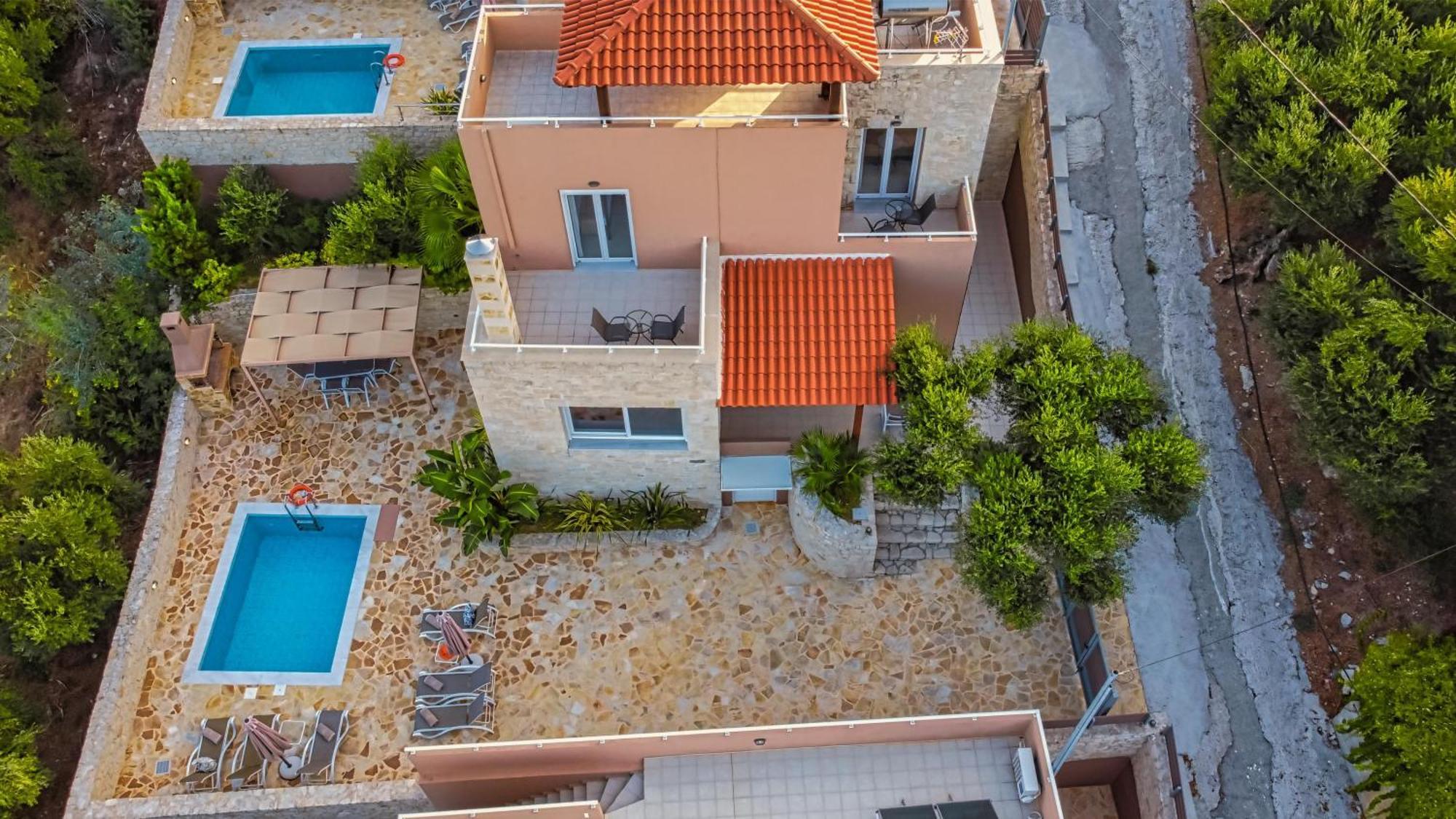 Theo Villas With Sea View Μαραθοκεφάλα Εξωτερικό φωτογραφία