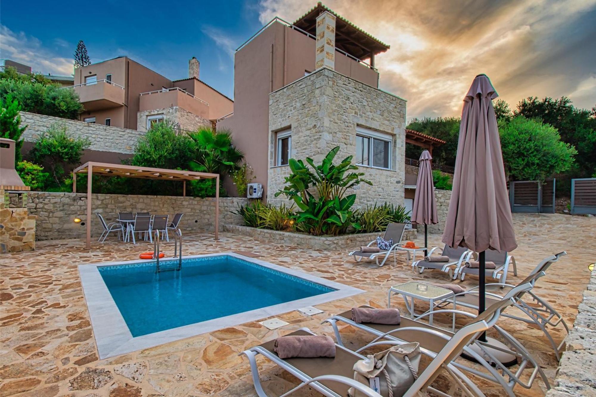 Theo Villas With Sea View Μαραθοκεφάλα Εξωτερικό φωτογραφία